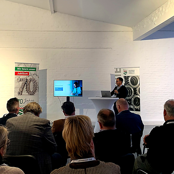Boniforce Präsentation beim Hildener Industrieverein