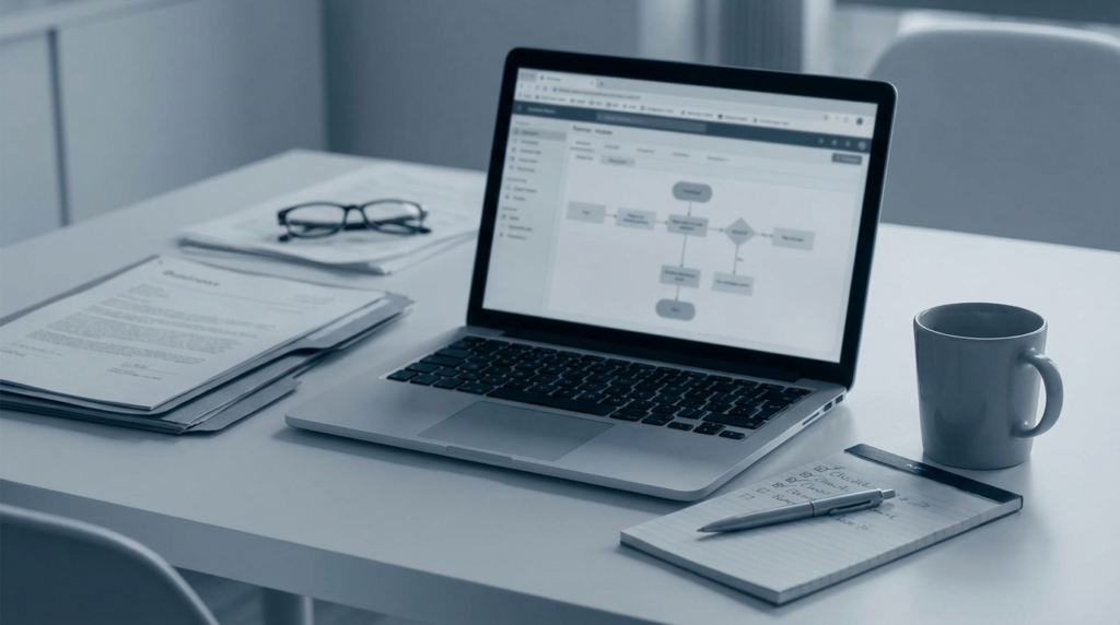 Dokumente und API-Planung als Illustration für Creditreform API