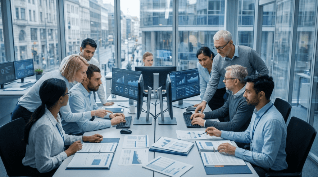 Creditsafe: authentische europäische B2B-Szene zu Firmeninformationen, Monitoring und Risikomanagement