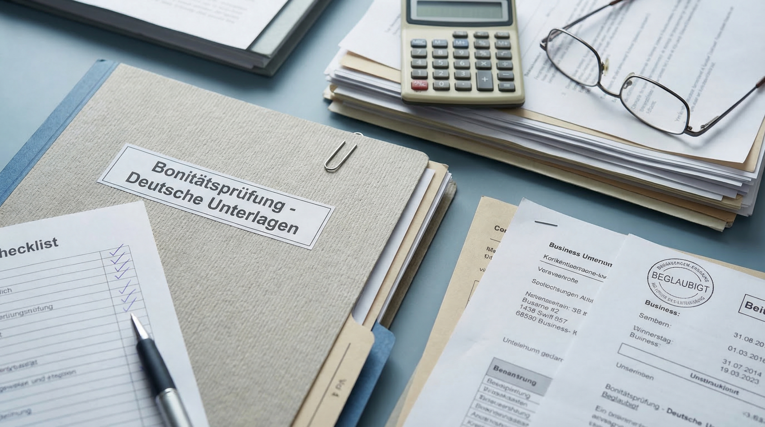 Unterlagen, Checkliste und Dokumente zur Prüfung beim neuen Schufa Score