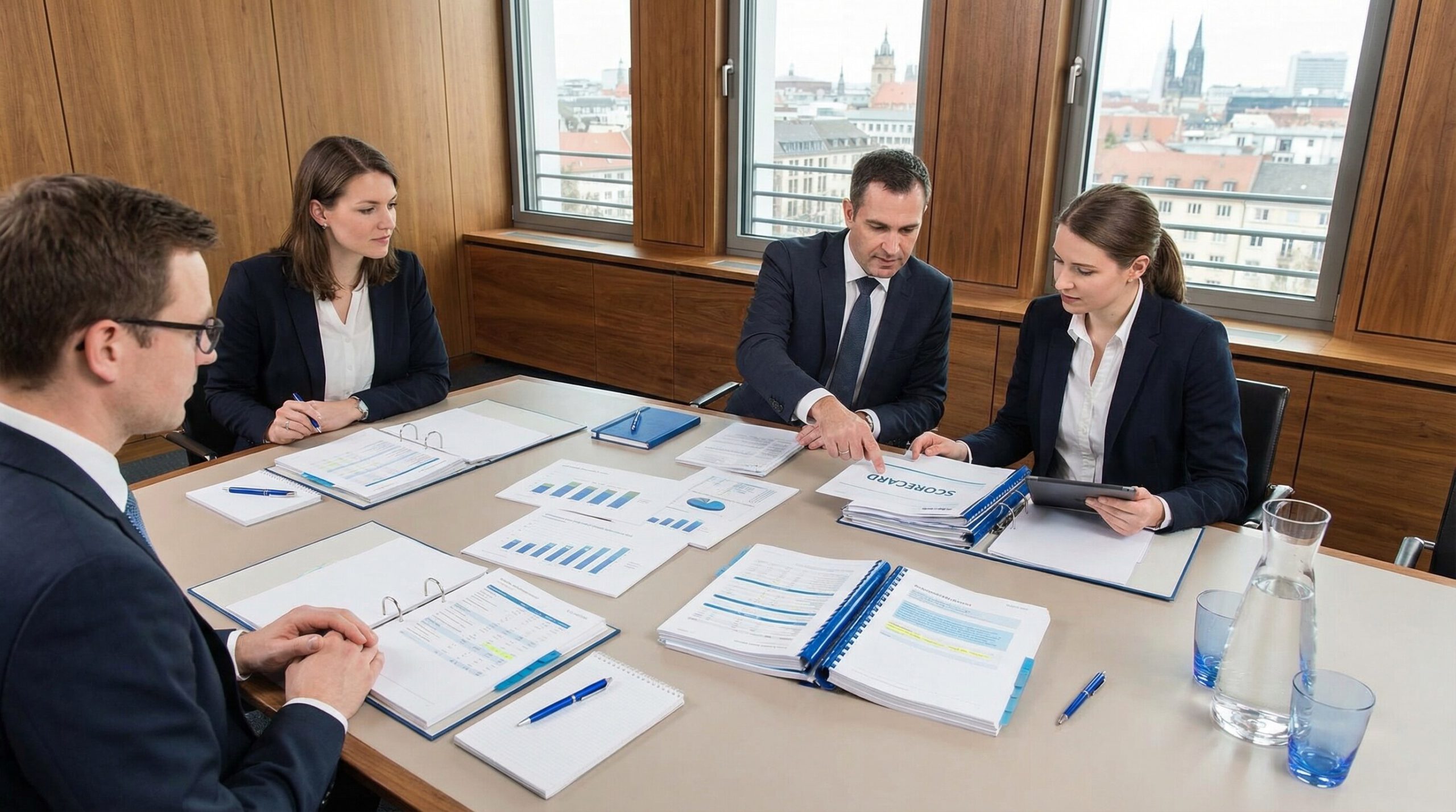 Bonitätsscore, Scoring-Faktoren und Risikonetzwerk im Bonitätsindex