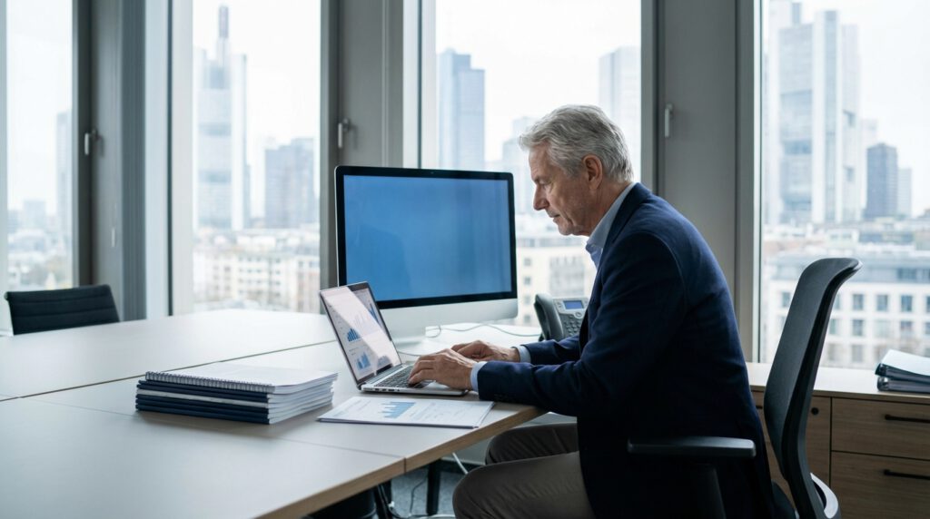 Dun & Bradstreet seriös professionelle B2B Titelgrafik