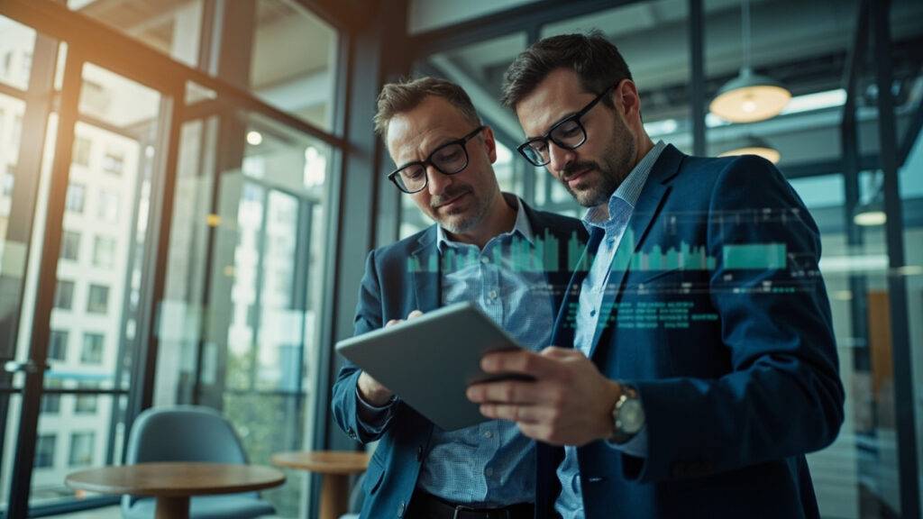 B2B Meeting zur Firmenauskunft und Risikoprüfung