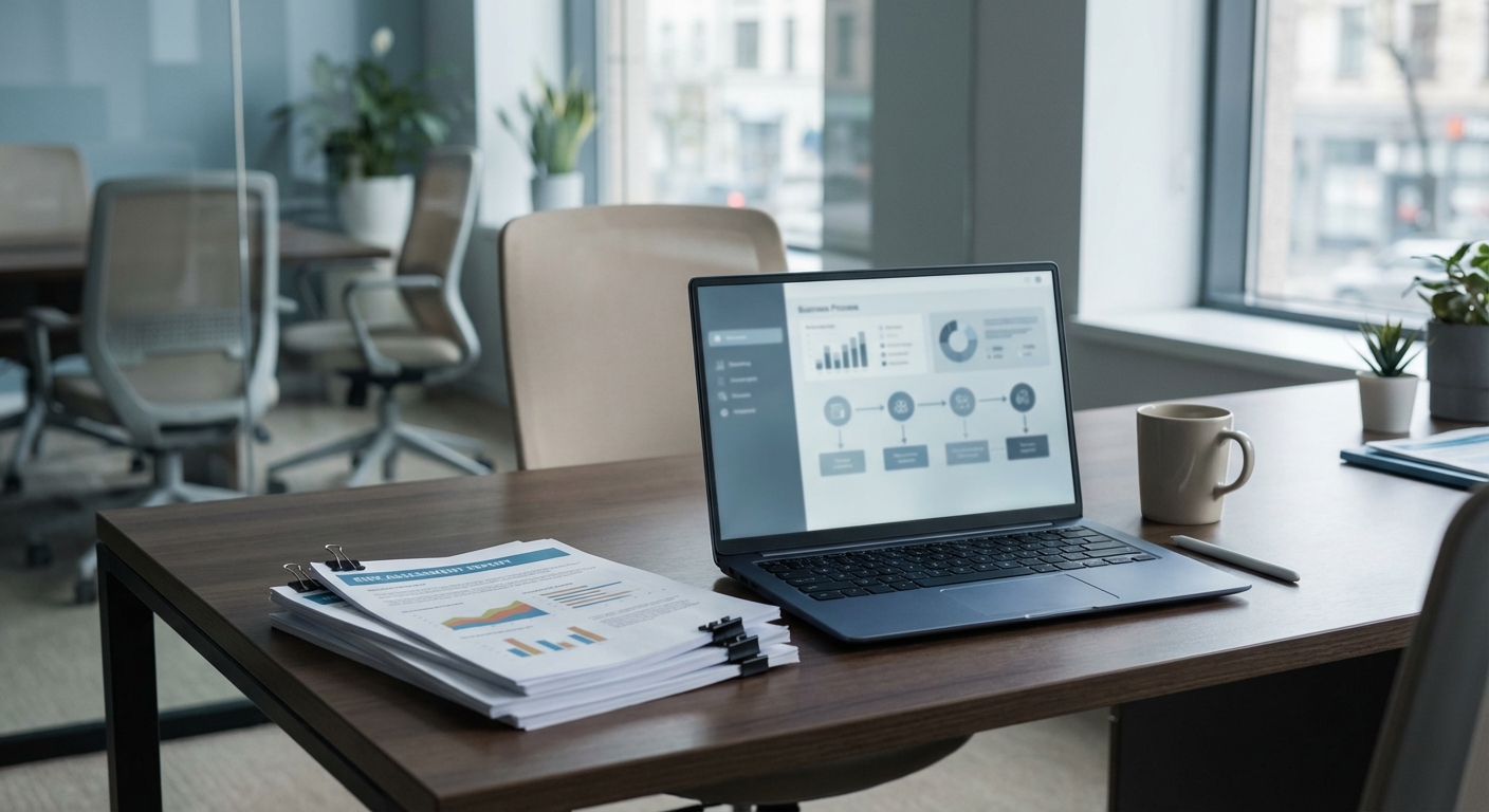 Digitale Bonitätsprüfung und Geschäftspartnerbewertung im Büro