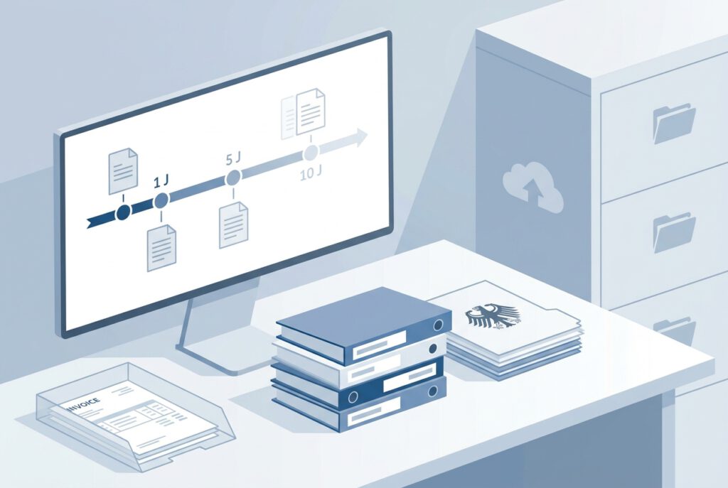 Aufbewahrungsfristen Unternehmen 2026 Archiv und Compliance für Geschäftsunterlagen