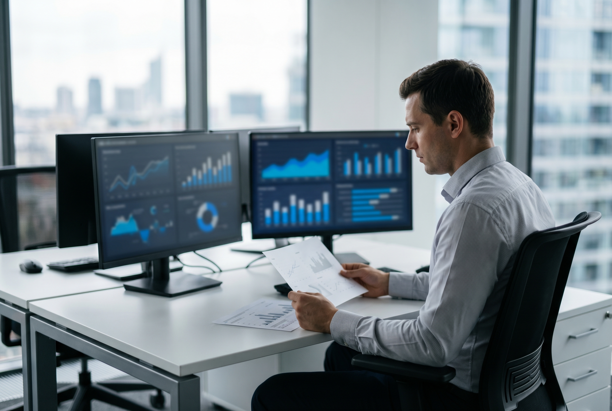 Geschäftspartner prüfen mit Risikoanalyse und Monitoren im B2B-Backoffice