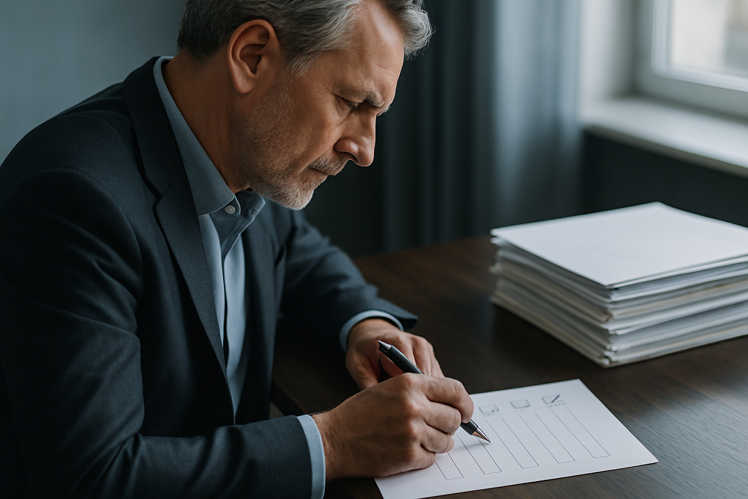 B2B-Bonitätsprüfung mit Prüfliste und Unternehmensdokumenten für Vertrieb und Finance