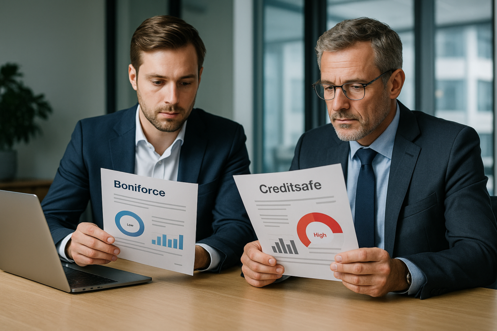 Boniforce vs Creditsafe im B2B-Vergleich