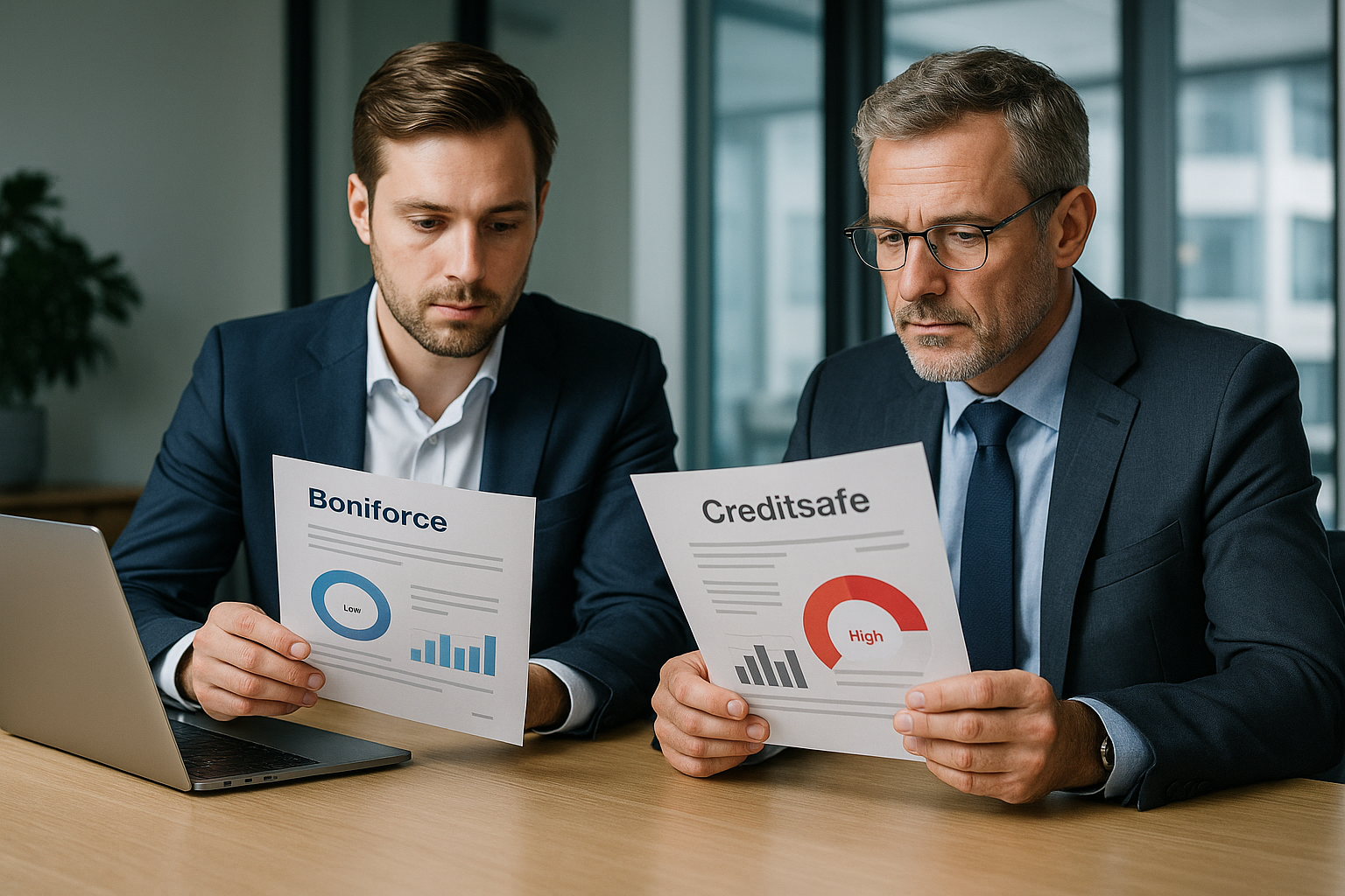 Boniforce vs Creditsafe im B2B-Vergleich