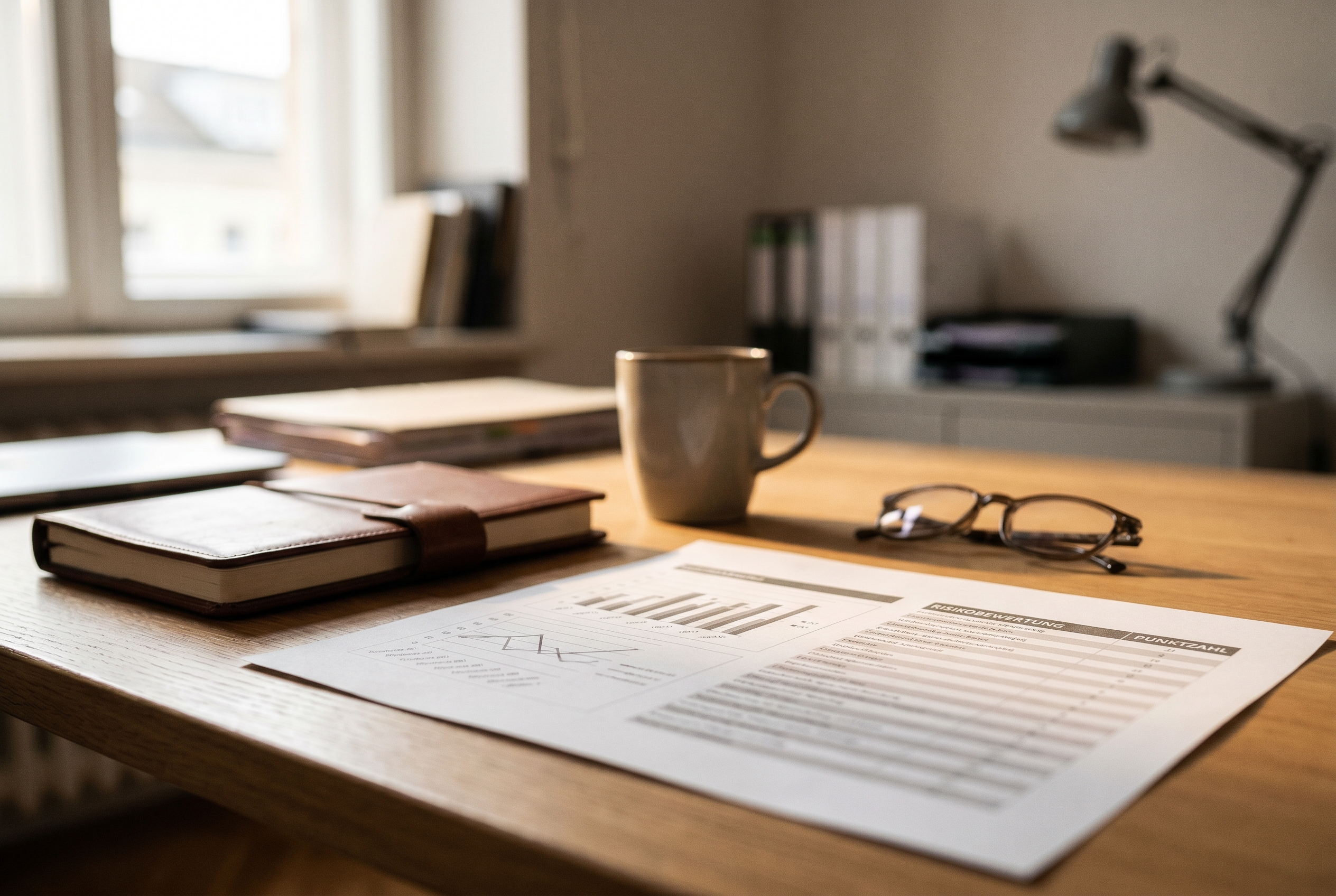 Bonitätsindex Creditreform Tabelle mit Score, Skala und Ausfallrisiko für B2B-Unternehmen