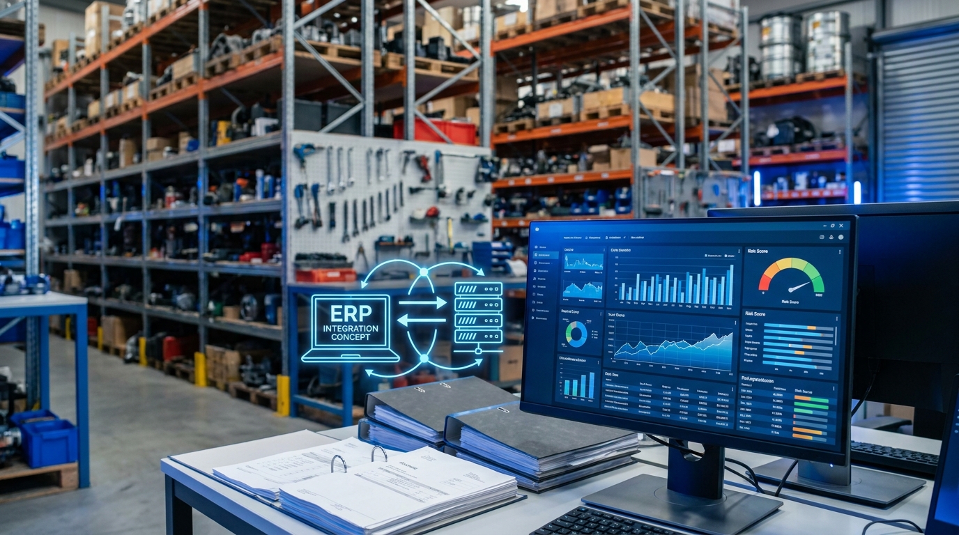 Bonitätsmonitoring für Industriegroßhandel mit offenen Forderungen