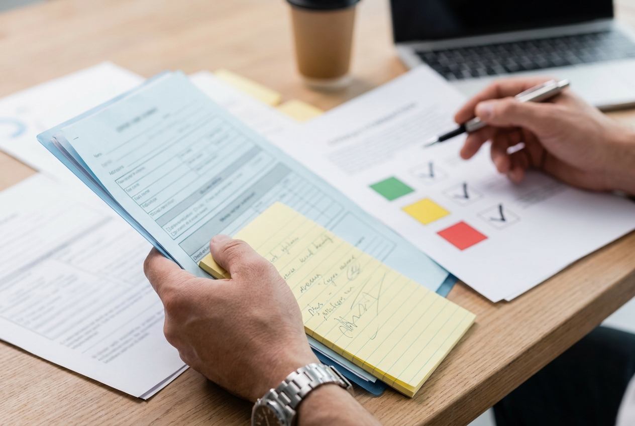 B2B Bonitätsprüfung Beispiel mit anonymisierten Unterlagen