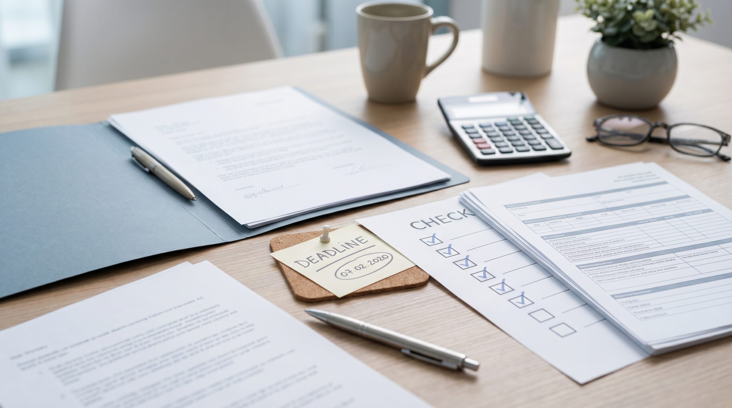 Verträge und Unterlagen zur Bonitätsprüfung im Großhandel