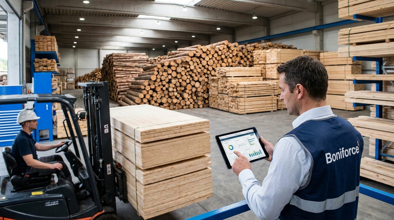 Bonitätsprüfung Holzhandel mit Kreditentscheidung im Holzhandel