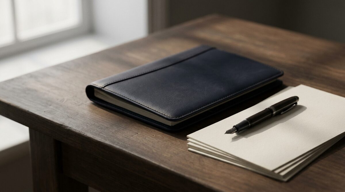 Geschlossene Mappe als Symbol für CRIF Bürgel Bonitätsprüfung und Risikoprüfung