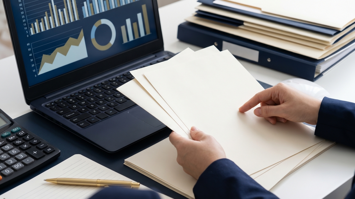 Pruefung von Unternehmensdaten, Unterlagen und Bonitaetsangaben vor der Aktualisierung