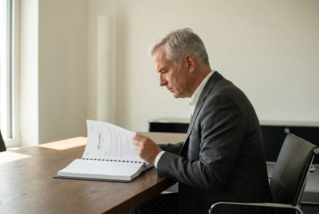 Due Diligence Deutsch 2026 bei der Prüfung vertraulicher Unternehmensunterlagen