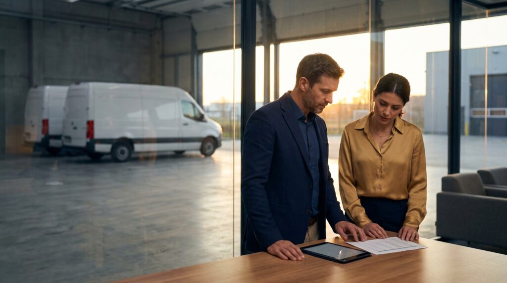 Bonitätsprüfung Kurier- und Expressdienste für schnelle B2B-Logistik