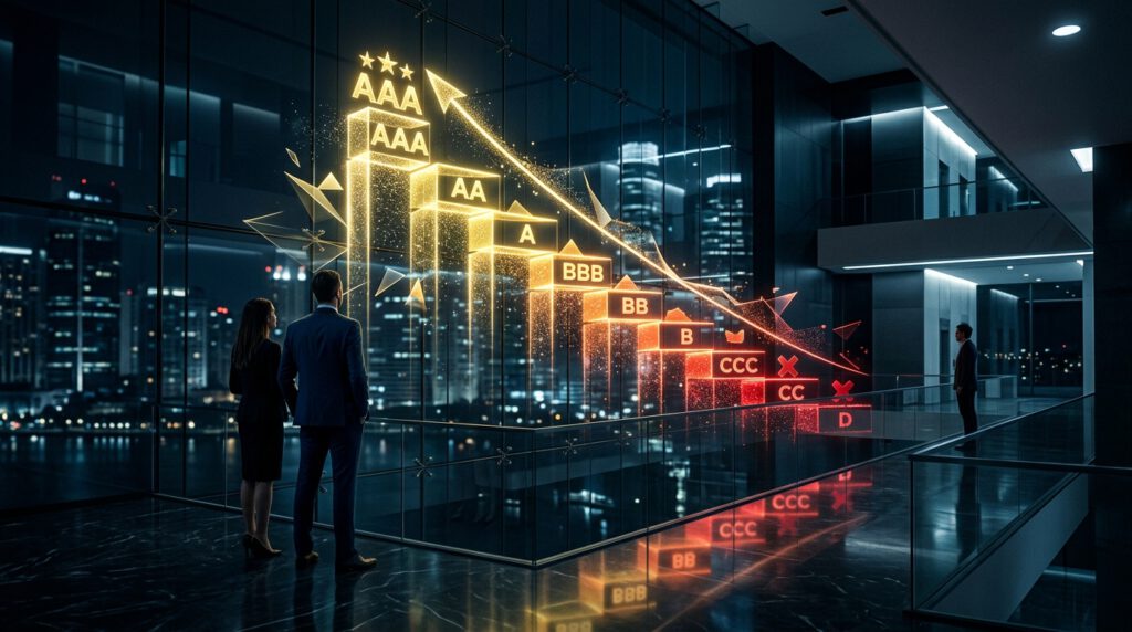 Symbolbild: Rating Bonitätsstufen und Risikoklassen im B2B-Sektor
