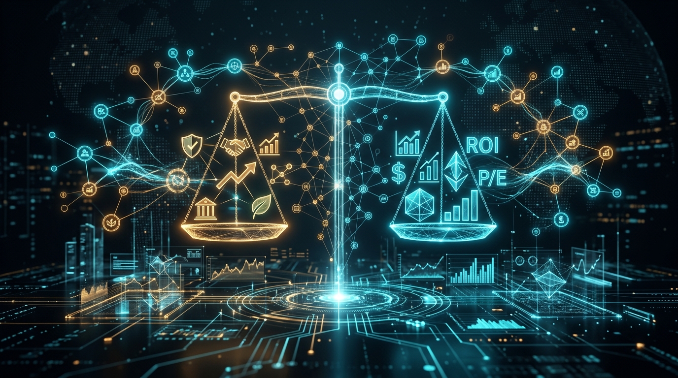 Visualisierung qualitativer und quantitativer Bonitätskriterien