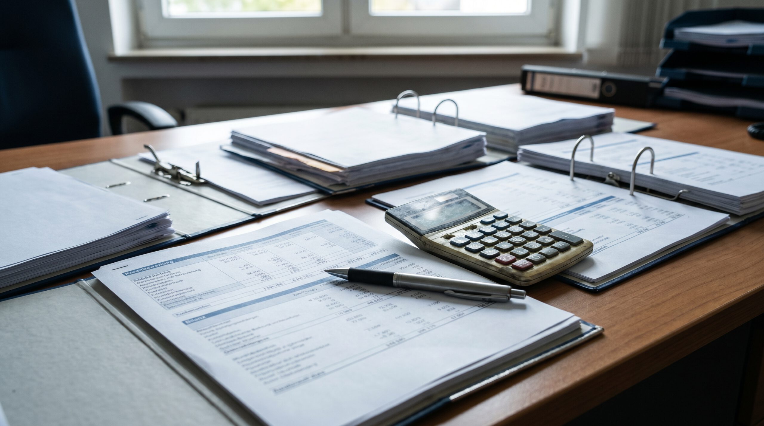 Kreditlimit Berechnung mit Bilanzdaten und Bonitätsunterlagen