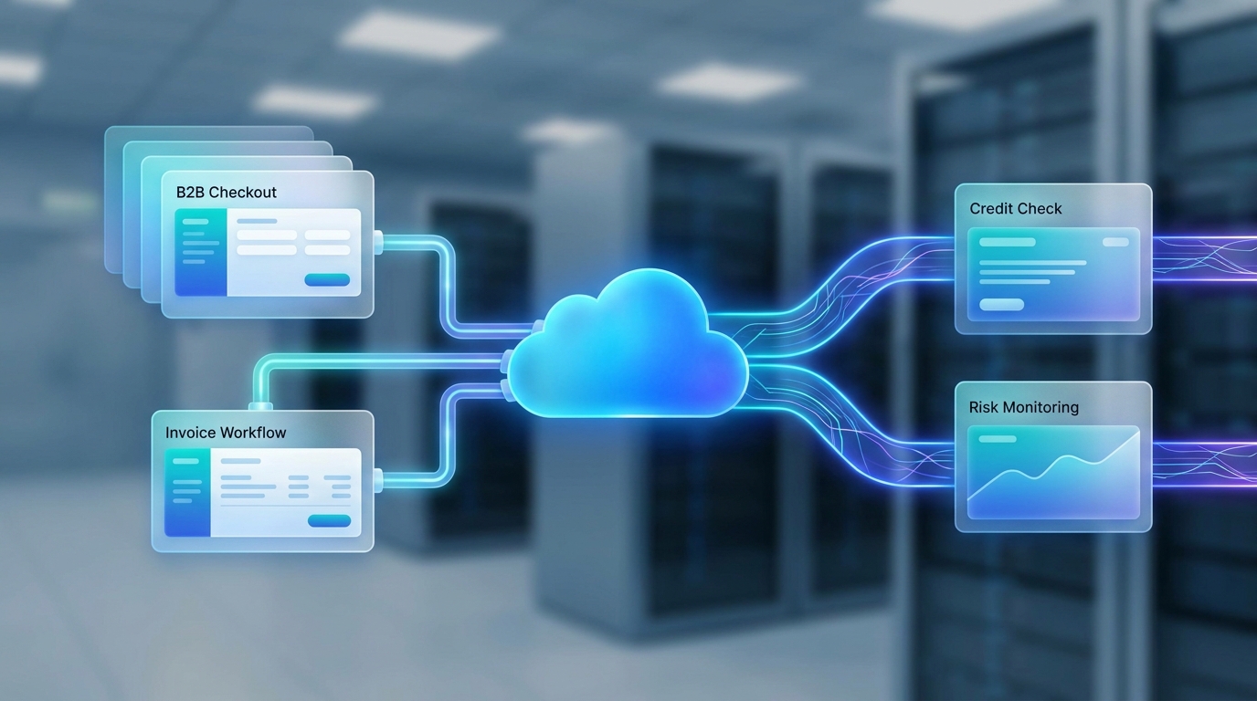 Lexware API Workflow für B2B-Rechnungskauf Bonitätsprüfung und Debitorenmanagement