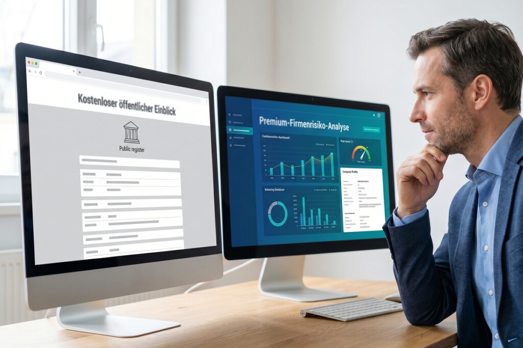 Wirtschaftsauskunft kostenlos vs kostenpflichtig für sichere B2B-Entscheidungen