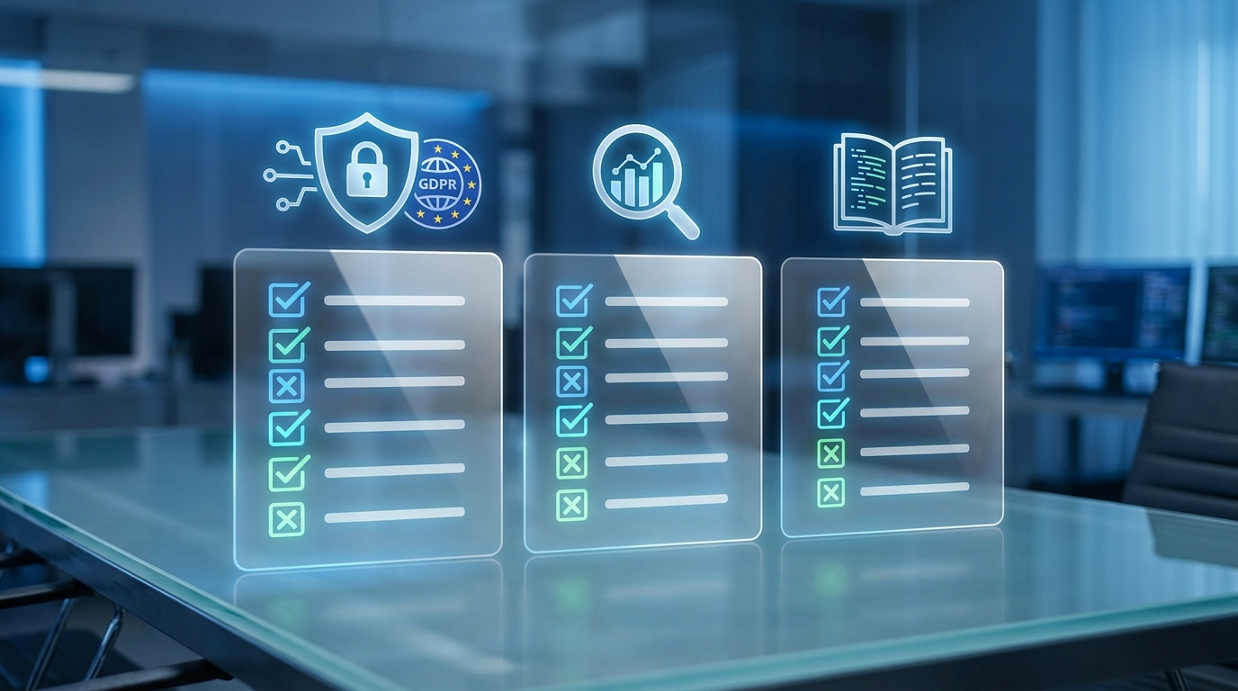 Vergleichskriterien für API-Anbieter mit Datenqualität, DSGVO und Integration