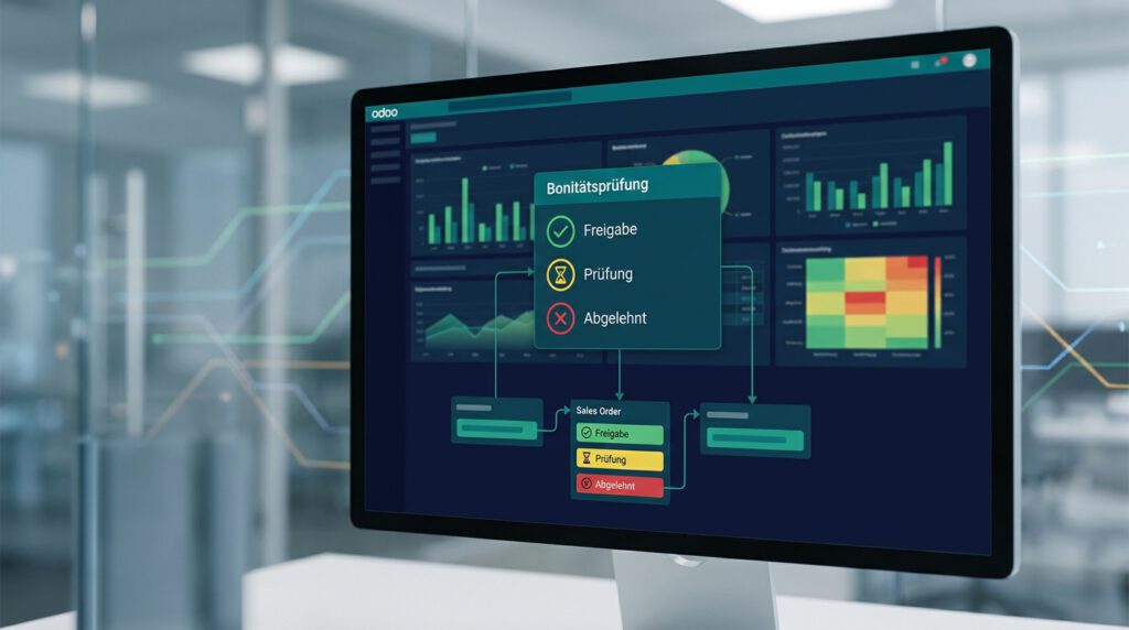 Bonitätsprüfung Odoo im ERP- und CRM-Workflow