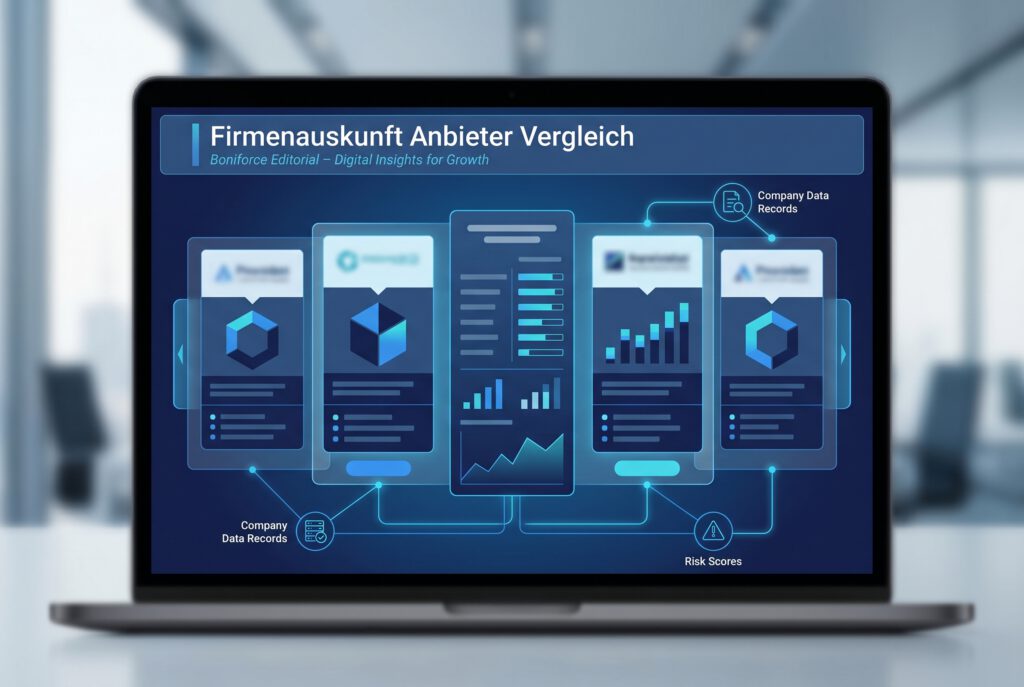 Firmenauskunft Anbieter Vergleich: B2B-Anbieter nach Datenqualität, API und Bonität bewerten