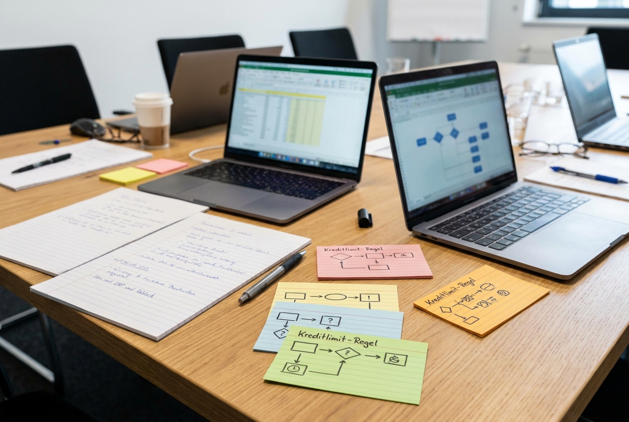 Kreditlimit im ERP automatisieren im B2B-Prüfprozess mit Bonitätsdaten, Kreditlimit und Freigaberegeln