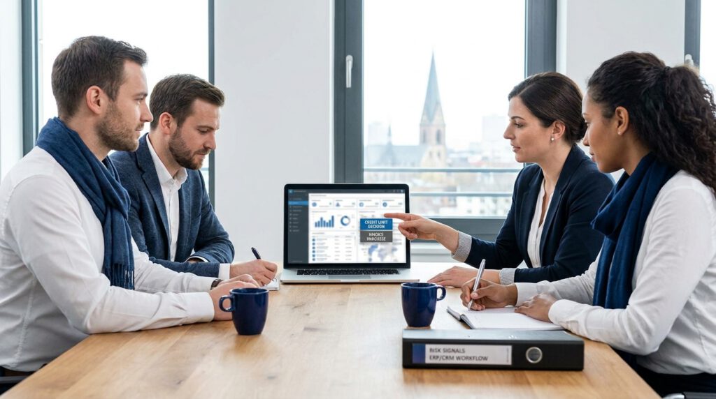 Was ist eine Auskunftei im B2B: Finance und Vertrieb prüfen Bonitätsauskunft, Kreditlimit und Rechnungskauf-Entscheidung