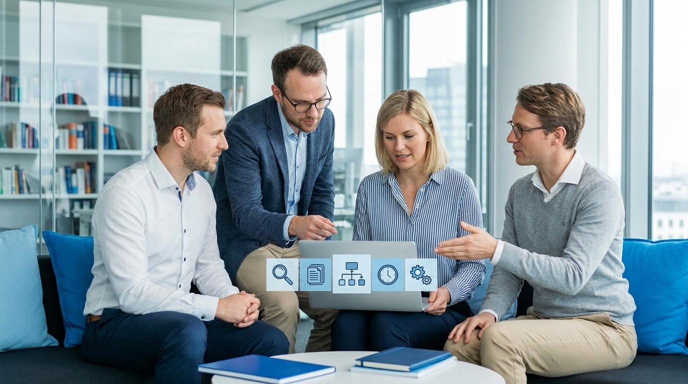 Wirtschaftsauskunft Alternative im B2B: Finance und Vertrieb vergleichen Bonitätsprüfung, API, Monitoring und Kreditlimit-Entscheidung