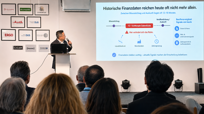 Boniforce Vortrag bei der Investor Matchmaking Night im TechHub K67